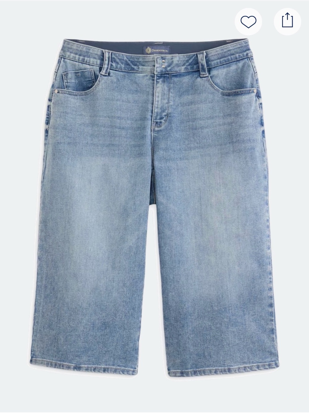 Democracy 21/22 “Ab” Solution High Rise Relax Capri - Size 14w